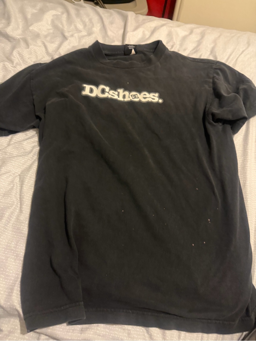 DC Men's Black Logo Tee